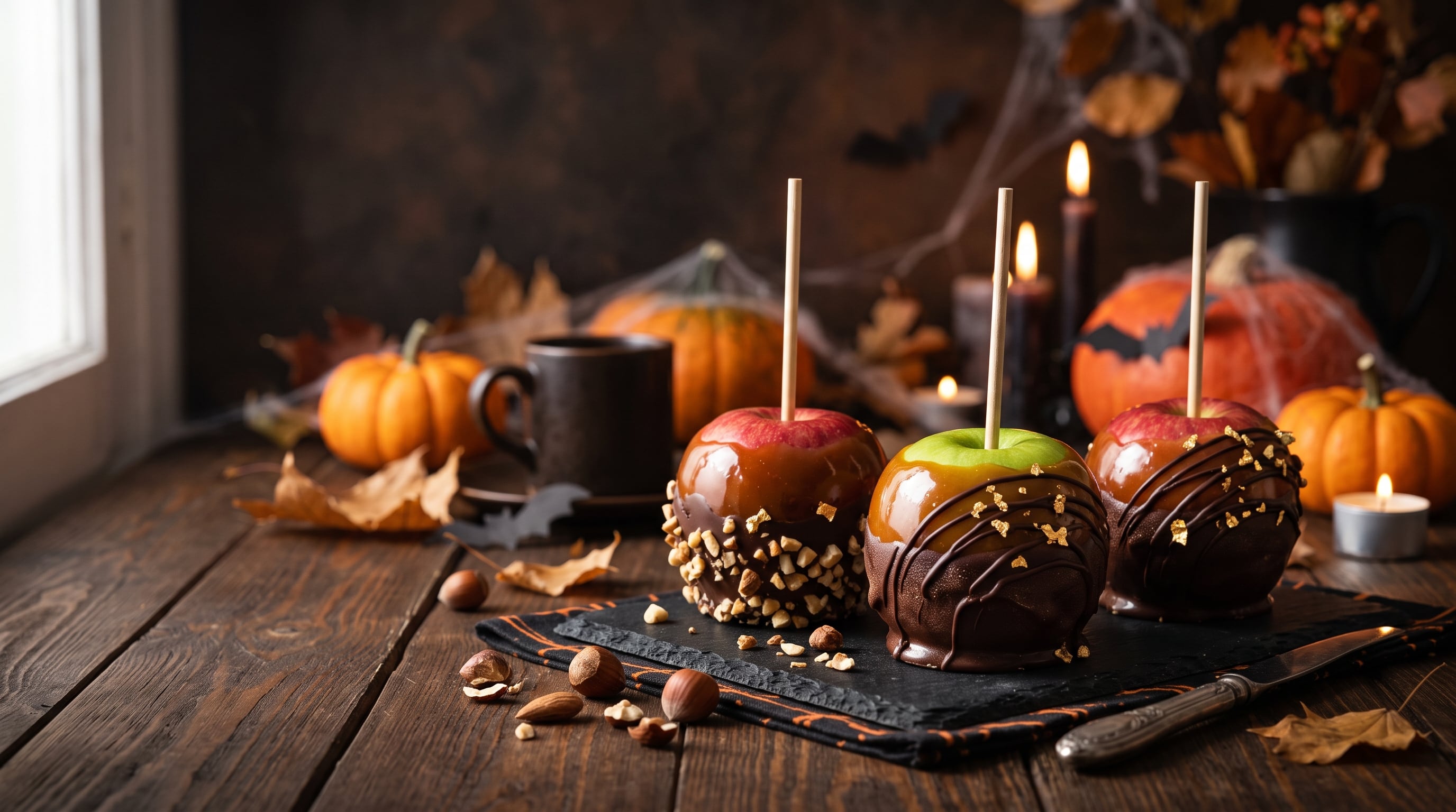 Las manzanas acarameladas con chocolate negro son el dulce perfecto para octubre: combinan fruta crujiente, caramelo brillante y una cobertura intensa que puedes preparar en casa. (Imagen Ilustrativa Infobae)