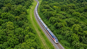 El proyecto ferroviario tendrá aproximadamente 475 kilómetros y conectará la ciudad de Panamá con Paso Canoas, en la frontera con Costa Rica. Captura de video
