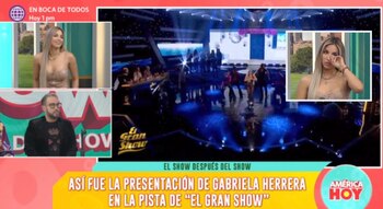 Gabriela Herrera no puede contener