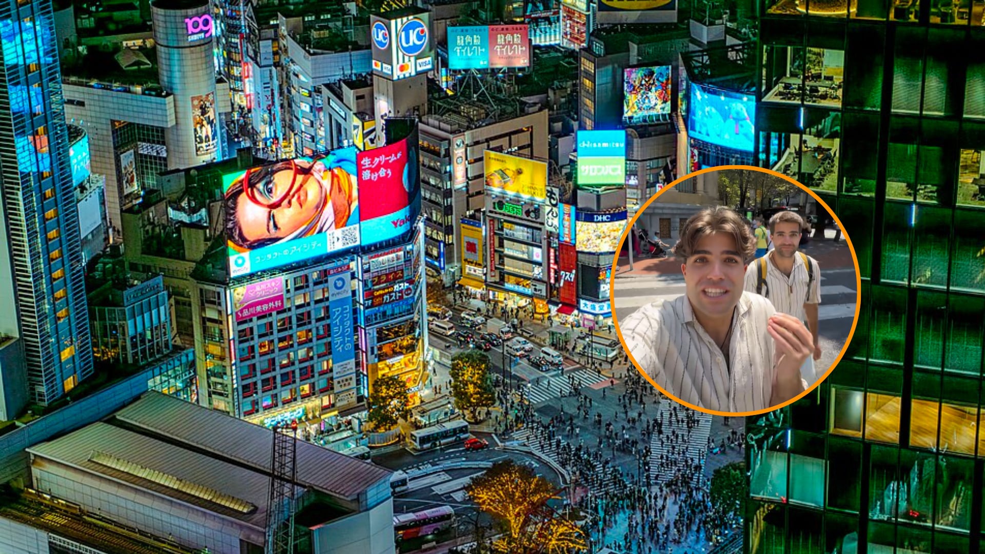 Descubren un paso peatonal en Bilbao que imita al de Shibuya en Tokio