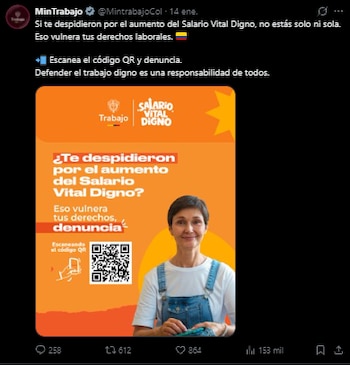 Ministerio de Trabajo explicó los