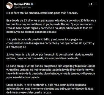 El Gobierno Nacional emitió bonos