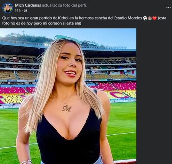 Afortunadamente, la reportera llegó sana