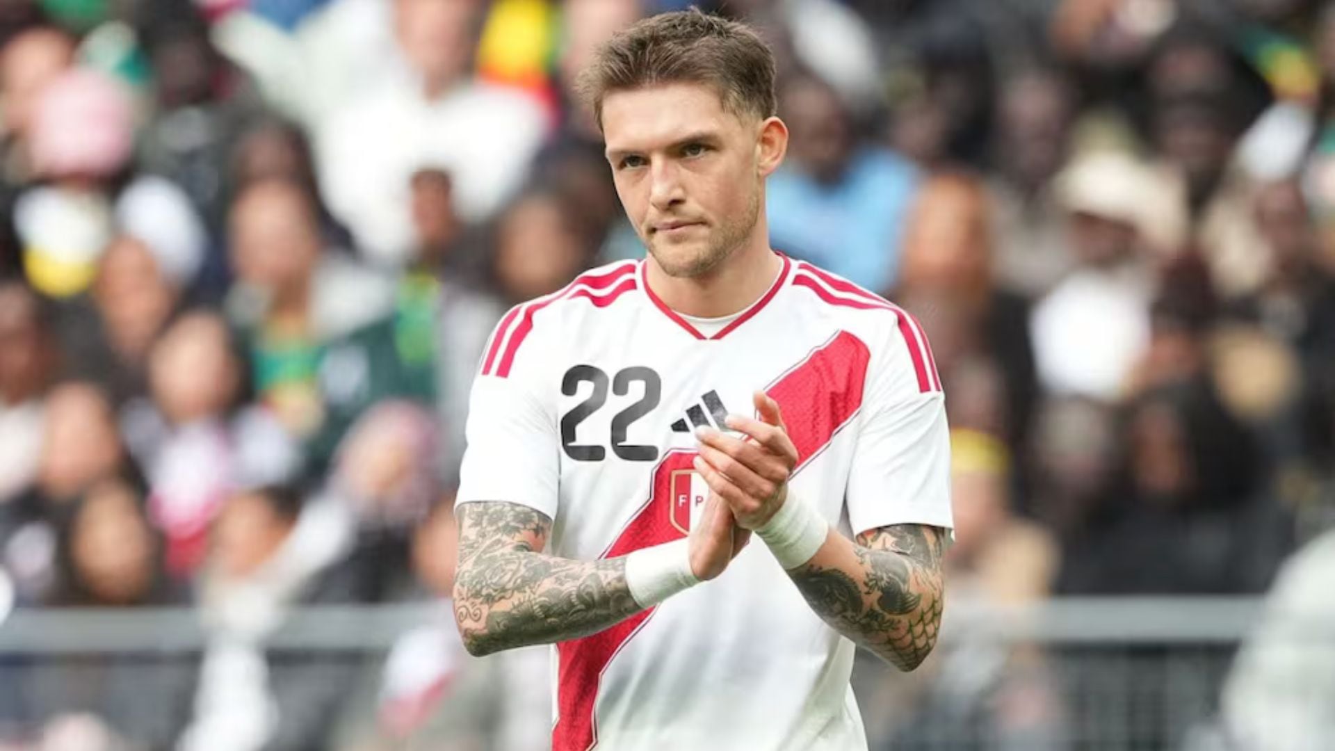 Oliver Sonne compite por un sitio en la selección peruana. - Crédito: AFP