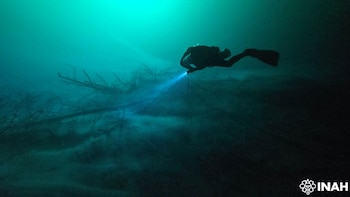 Hallan los restos de “Yatzil”, joven maya, en el cenote Yaakun de Playa del Carmen