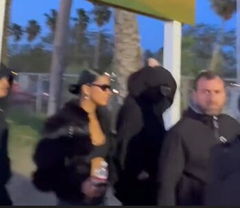 Así lo captaron en el