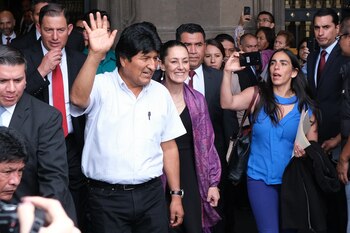 El ex presidente de Bolivia,