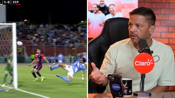 Pedro García minimizó a Felipe Vizeu tras su gol acrobático en Sporting Cristal vs Cerro Porteño: “No me cuenten cuentos”