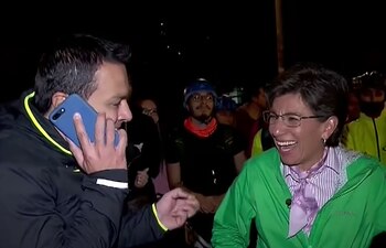 Juan Diego Alvira recibió una