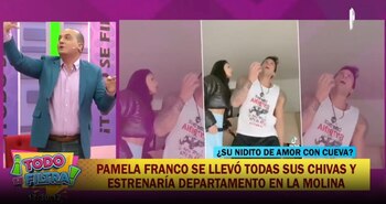 Pamela Franco se muda del