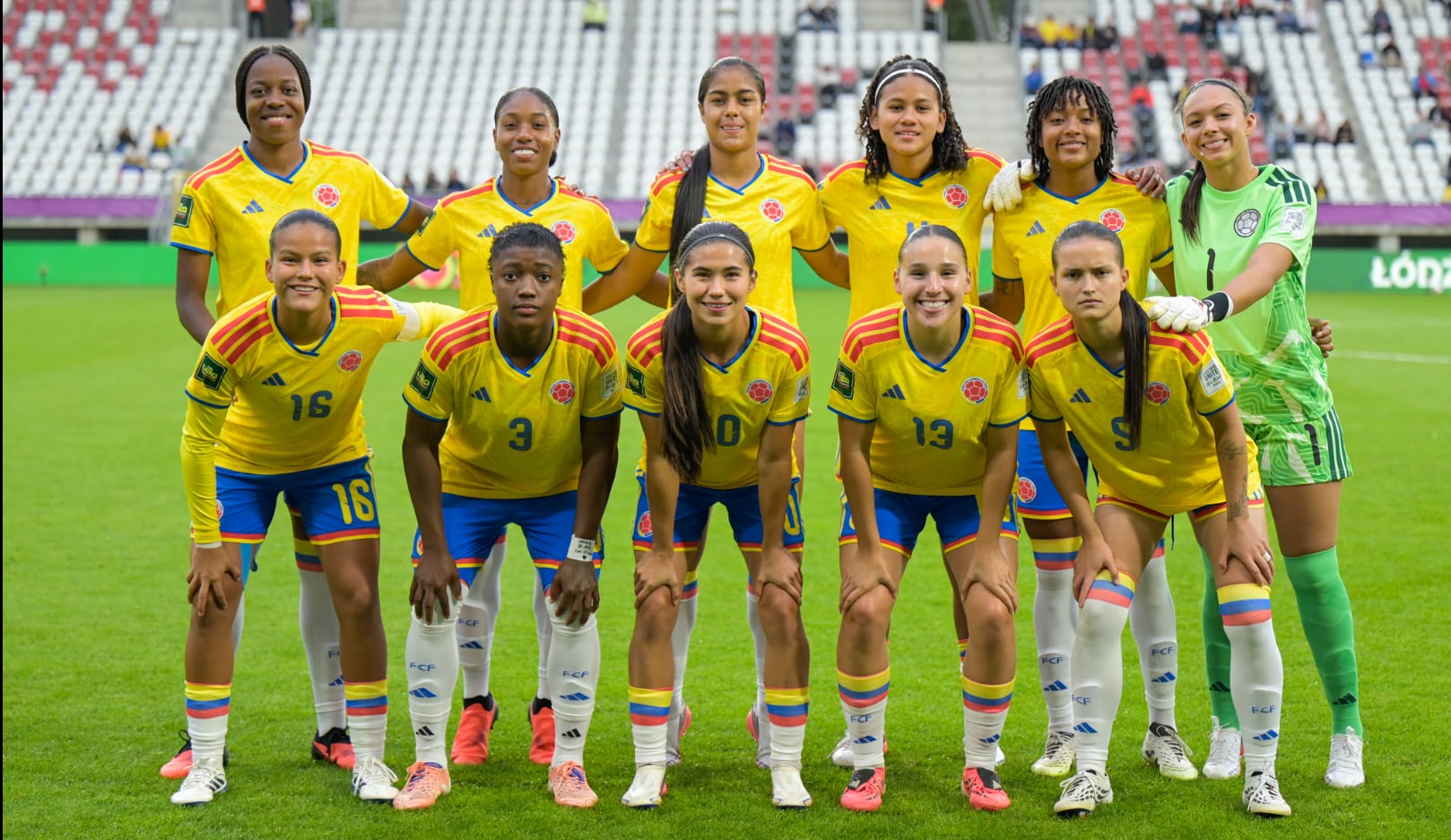 La selección Colombia femenina empató 0-0 ante Portugal en la segunda fecha del Mundial Femenino Sub-20 2026 en Polonia - crédito FCF