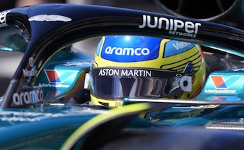 El piloto de Aston Martin