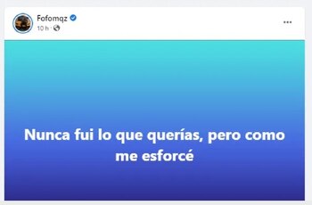 El influencer utilizó sus redes