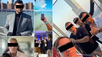 S.B. se fotografiaba junto a