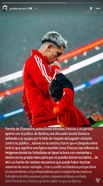 El posteo de la Gata