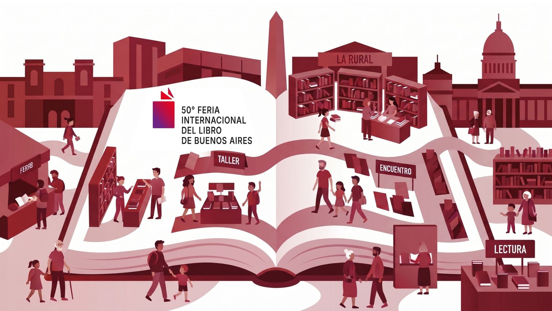 La Feria Internacional del Libro de Buenos Aires se consolida como espacio de encuentro y reflexión sobre la diversidad literaria y cultural - (Imagen Ilustrativa Infobae)