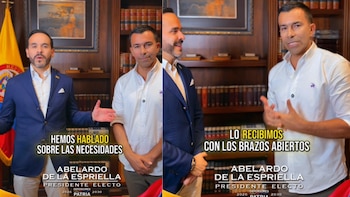 El presidente electo Abelardo de la Espriella se reunió con el gobernador de Cundinamarca, Jorge Emilio Rey: de qué hablaron