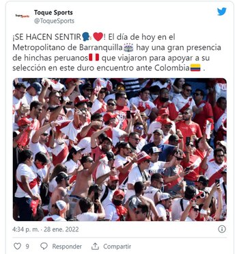 Twitter: reacción de los hinchas