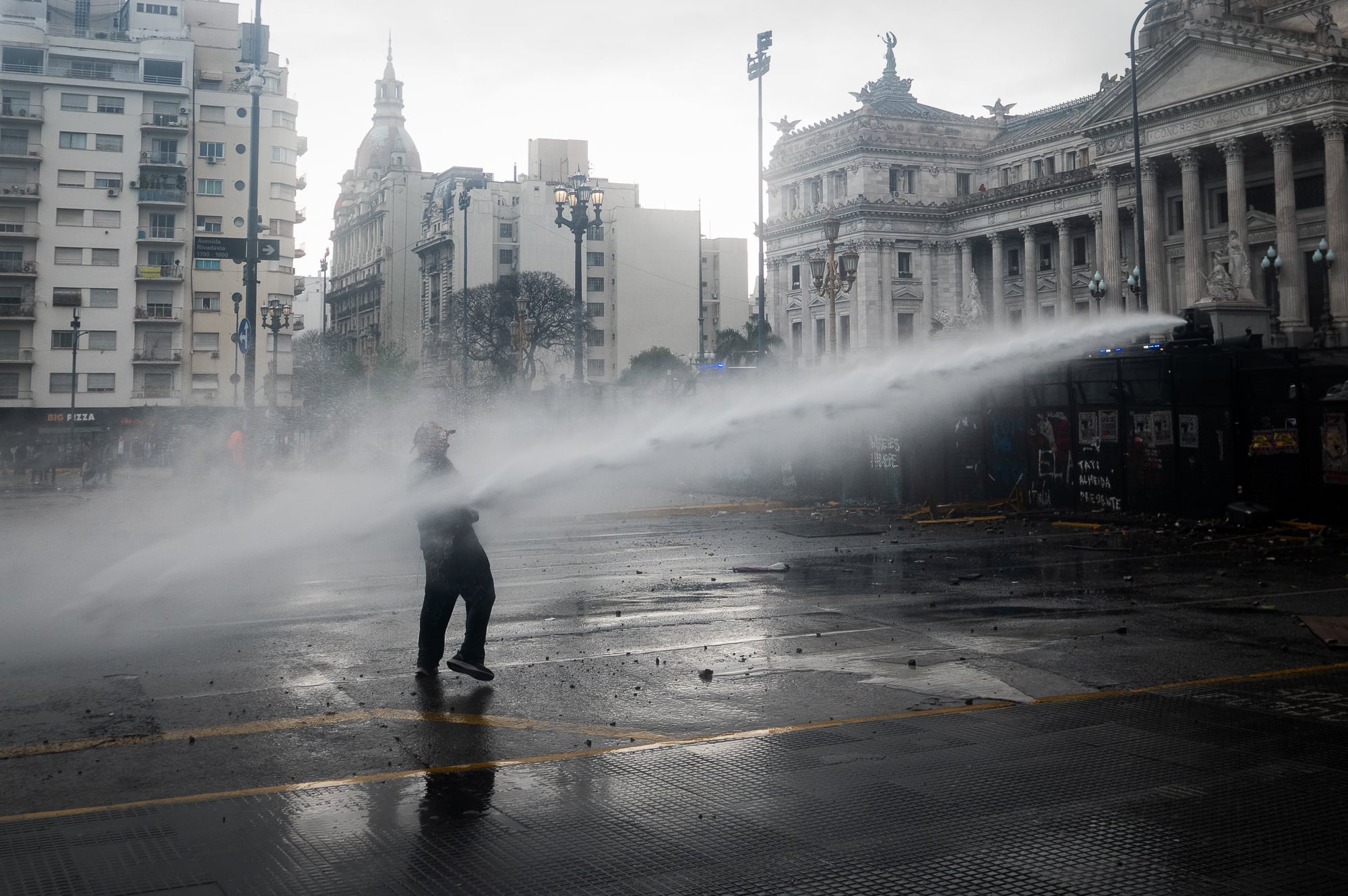 El Gobierno de la Ciudad de Buenos Aires estimó de forma preliminar los daños en el espacio público en $90 millones