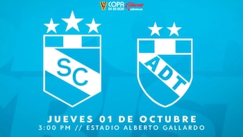 Entradas para Sporting Cristal vs ADT: precios y cómo comprar boletos para el duelo por semifinales vuelta de la Copa de la Liga 2026