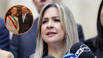 Vicky Dávila arremetió contra el petrismo tras declaraciones de la presidenta Claudia Sheinbaum - crédito Andrea Puentes/Presidencia - Colprensa