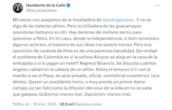 Humberto de la Calle en X