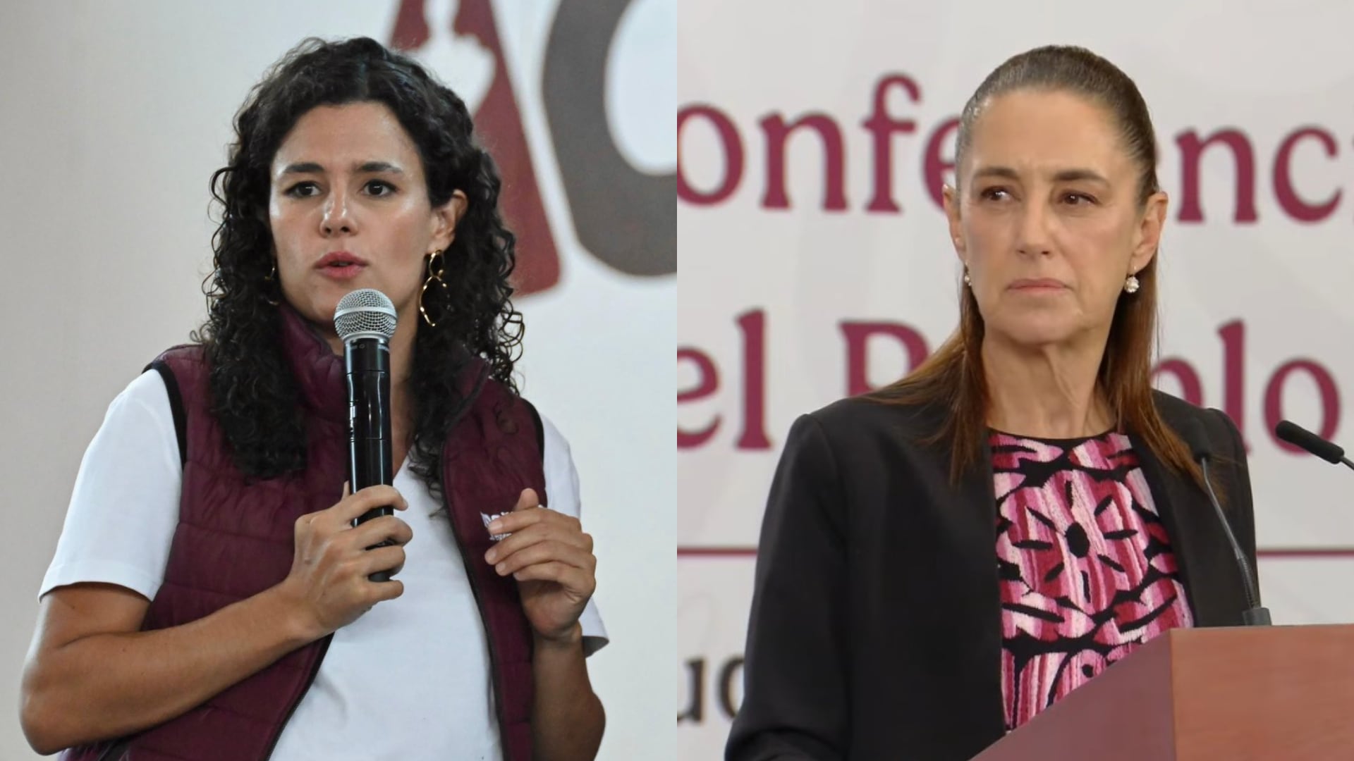 Sheinbaum dijo que desconoce si Luisa Alcalde renunciará como presidenta de Morena. | X- Luisa Alcalde / YouTube Clauda Sheinbaum