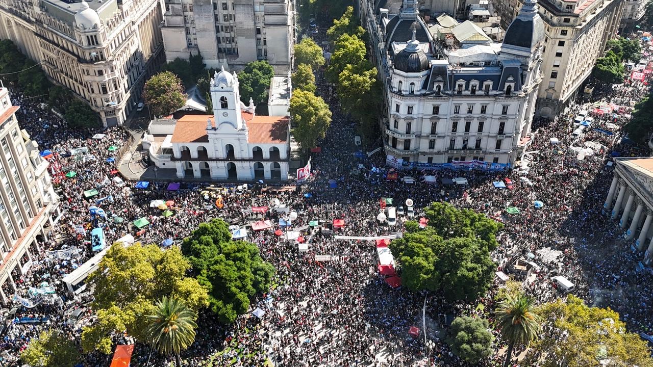 Sindicatos, gremios, docentes y no docentes comprometieron su asistencia a la marcha universitaria (Gastón Taylor)