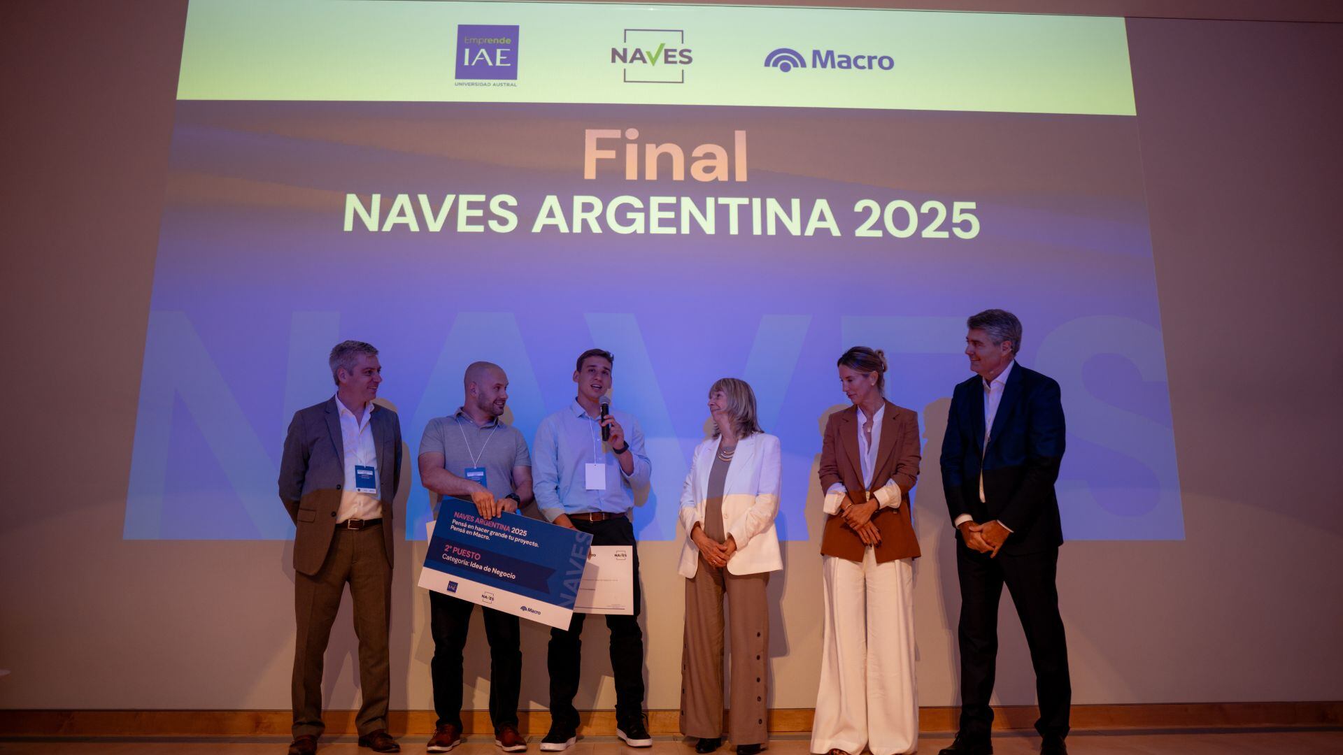 En la categoría Empresa Naciente, el primer puesto fue para XSAM, de la provincia de Buenos Aires (Banco Macro)