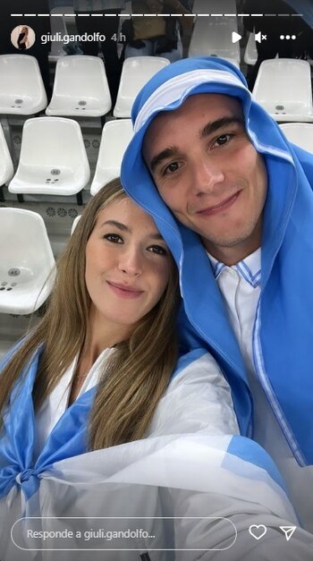 Giuliana Gandolfo dijo presente junto