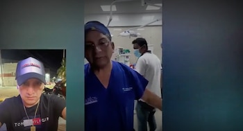 Joven debió ser operado de