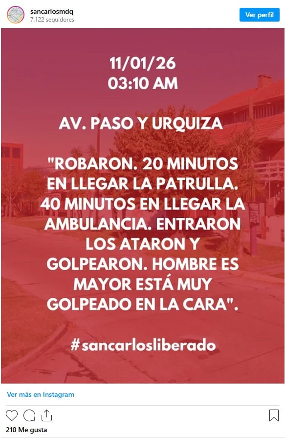 Familiares de las víctimas reclamaron mayor presencia policial y respuestas concretas de las autoridades