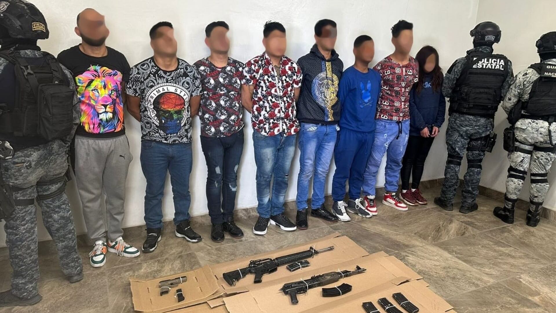 El Sapo ha reclutado a exmilitares colombianos. Foto: SSP Zacatecas