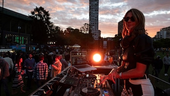 Luego del partido final HSBC