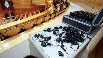 Traductores del Senado.