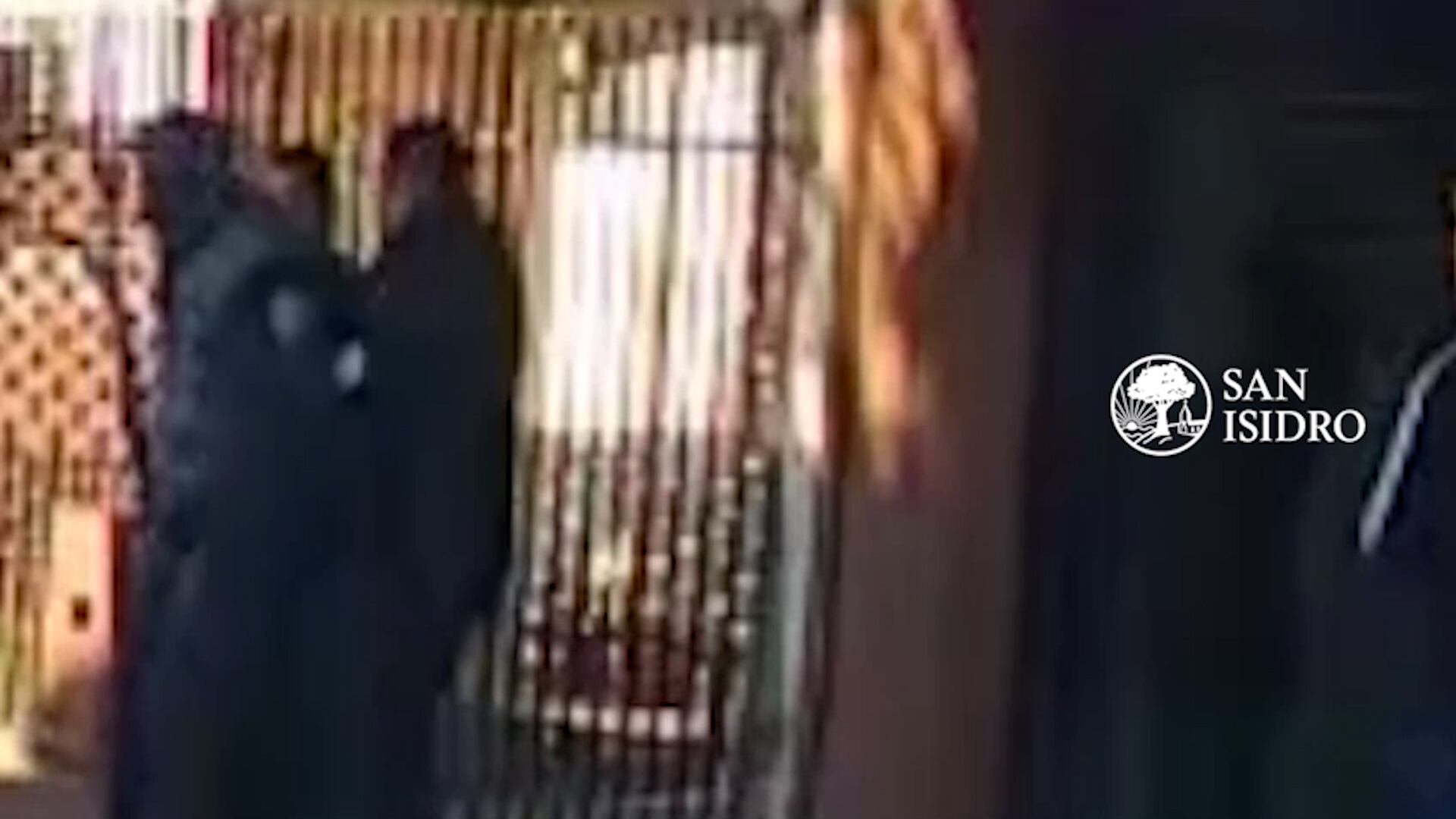 Uno de los detenidos fue capturado tras intentar huir trepando la reja de una vivienda en Boulogne