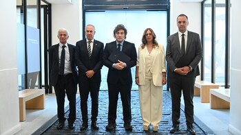 Javier Mile fue recibido por