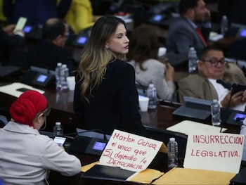Funcionarios como Marlon Ochoa y Mario Morazán enfrentan acusaciones de obstrucción al proceso electoral de 2025, elevando la tensión política en Honduras. (Foto: Cortesía)