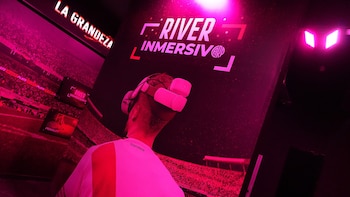 River Plate presentó una experiencia inmersiva para sus hinchas: “Se puede vivir cómo es salir al campo de juego”