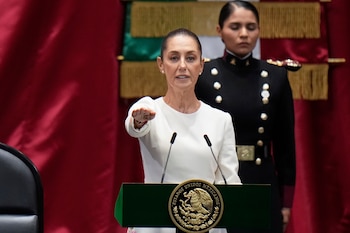 Claudia Sheinbaum presta juramento al