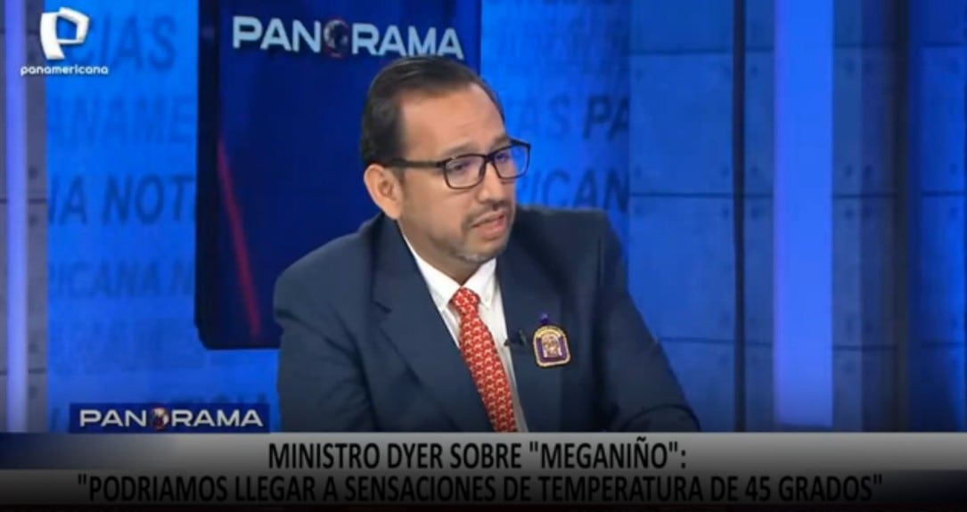 El Niño en Perú: ministro de Salud alerta por golpe de calor y advierte un escenario sin precedentes. Captura: Panorama.
