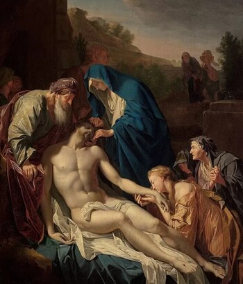 "Entierro de Cristo" de Pieter