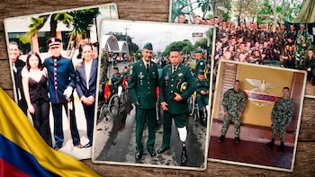 Ejemplo y legado: la historia de un capitán amputado y su hijo oficial en el Ejército Nacional