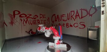 Pueblos nahuas cerraron pozo de Bonafont; acusaron desabasto de 29 años en sus comunidades (Foto: Twitter / @Mariomarlo)
