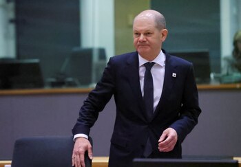 El canciller alemán Olaf Scholz