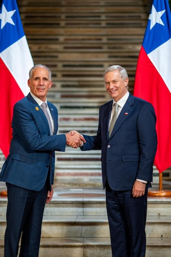 La delegación hondureña sostuvo reuniones