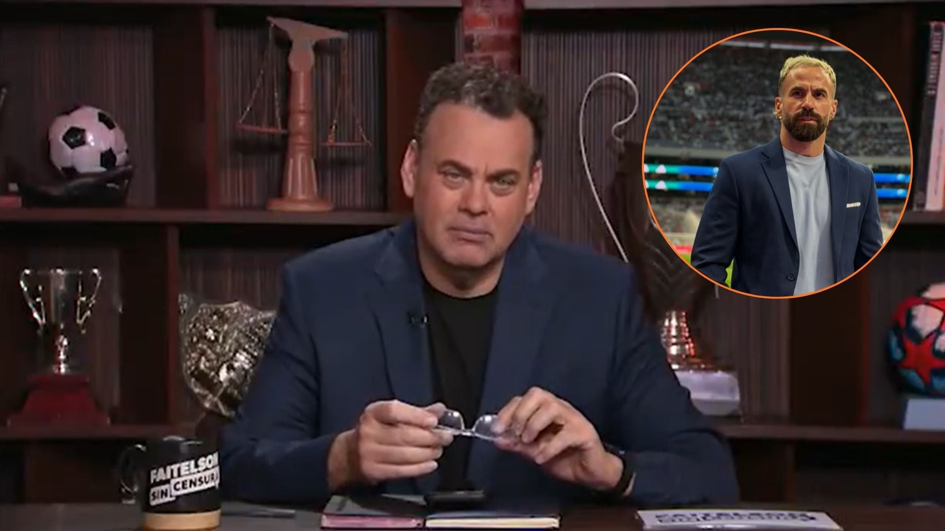 Faitelson se disculpa tras explosivo altercado en TUDN