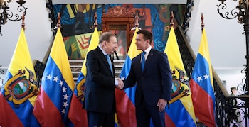 El presidente de Ecuador, Daniel