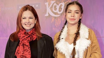 Andrea y su hija, Anna