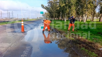 Vialidad Nacional desplegó una serie de tareas para mantener transitables las rutas del país ante el impacto de El Niño